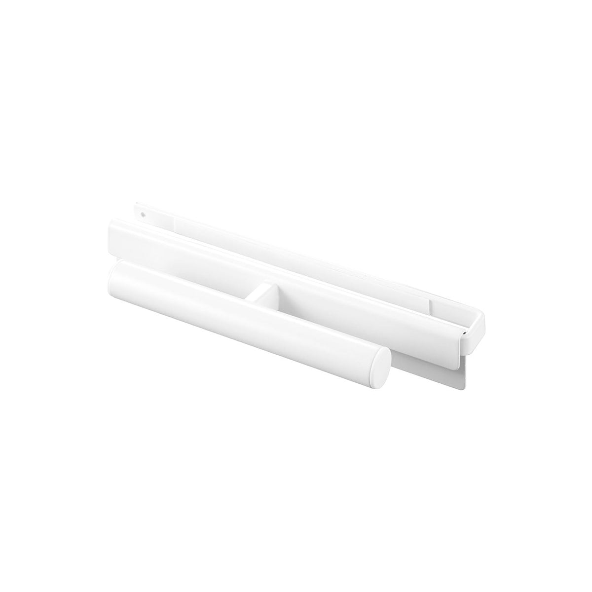 Yamazaki Tower Colour Box Insert Backpack Hanger, Bar With Two Hangers That Slides Into the Side of a Colour Box for Backpacks, Kindergarten Bags and Pouches, Holds 2.5 kg, 27.5 x 8.5 x 4.5 cm and 650 g, White or Black