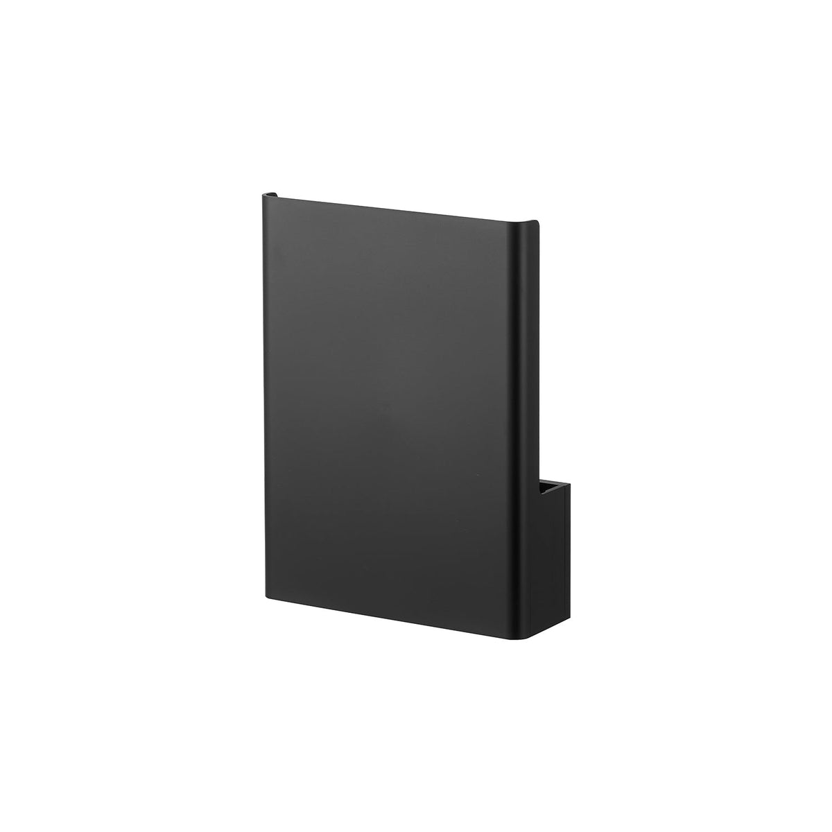 Yamazaki Tower Wall-Mounted Router Hiding Cover Box S, Wall Box That Hides a Router and Its Cables for a Tidy Room, Removable Cover Lets You Restart the Router Easily, Holds 2 kg, 21.6 x 6.8 x 31 cm and 415 g, White or Black