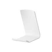 Yamazaki Tower Remote Control Stand, Slim Steel Stand That Holds a Remote Control Upright with a Curved Back and a Silicone Guard so Remotes Do Not Slide or Scratch, 6 x 9.9 x 10.4 cm and 250 g, White or Black