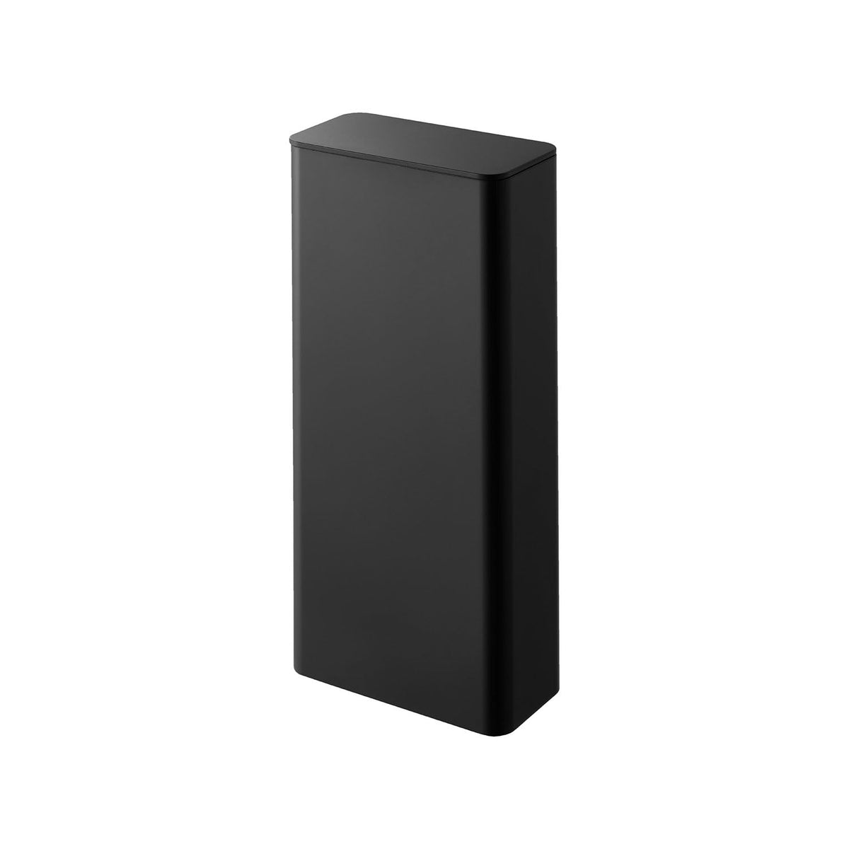 Yamazaki Tower Magnetic Refill Pouch Dispenser Holder L, Magnetic Holder that Hides a Refill Pouch With Its Pump Nozzle Out of the Bottom, Fits Pouches up to W10.5 x D5 x H19.7 cm, Size L, 11 x 5.9 x 24.2 cm and 280 g, White or Black