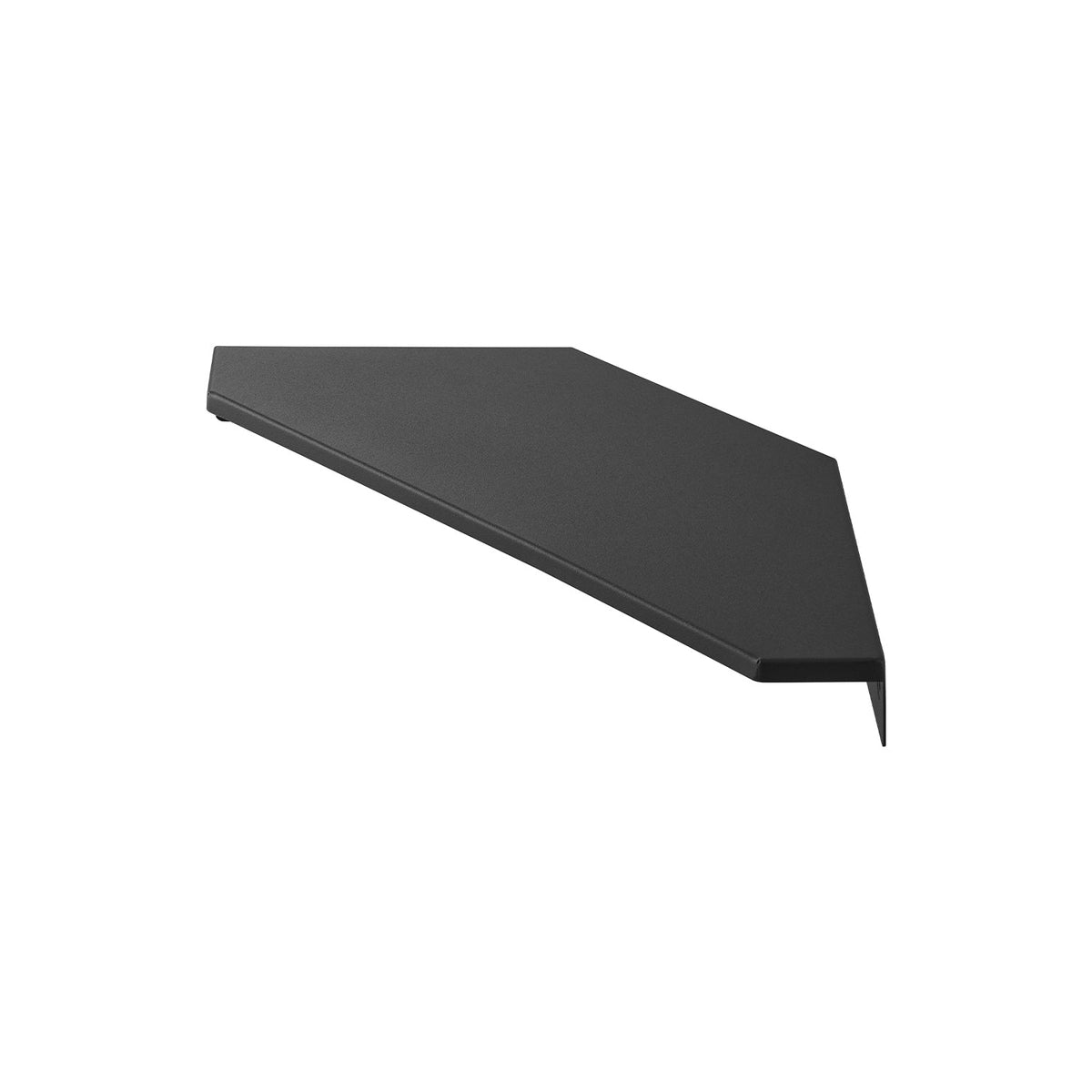 Yamazaki Smart Wall Corner Rack for a Small Circulator, S, Corner Wall Shelf for a Mini Circulator or Desk Fan, Fixed with Pins or Screws, 41.5 x 16.1 x 4 cm and 670 g, White or Black