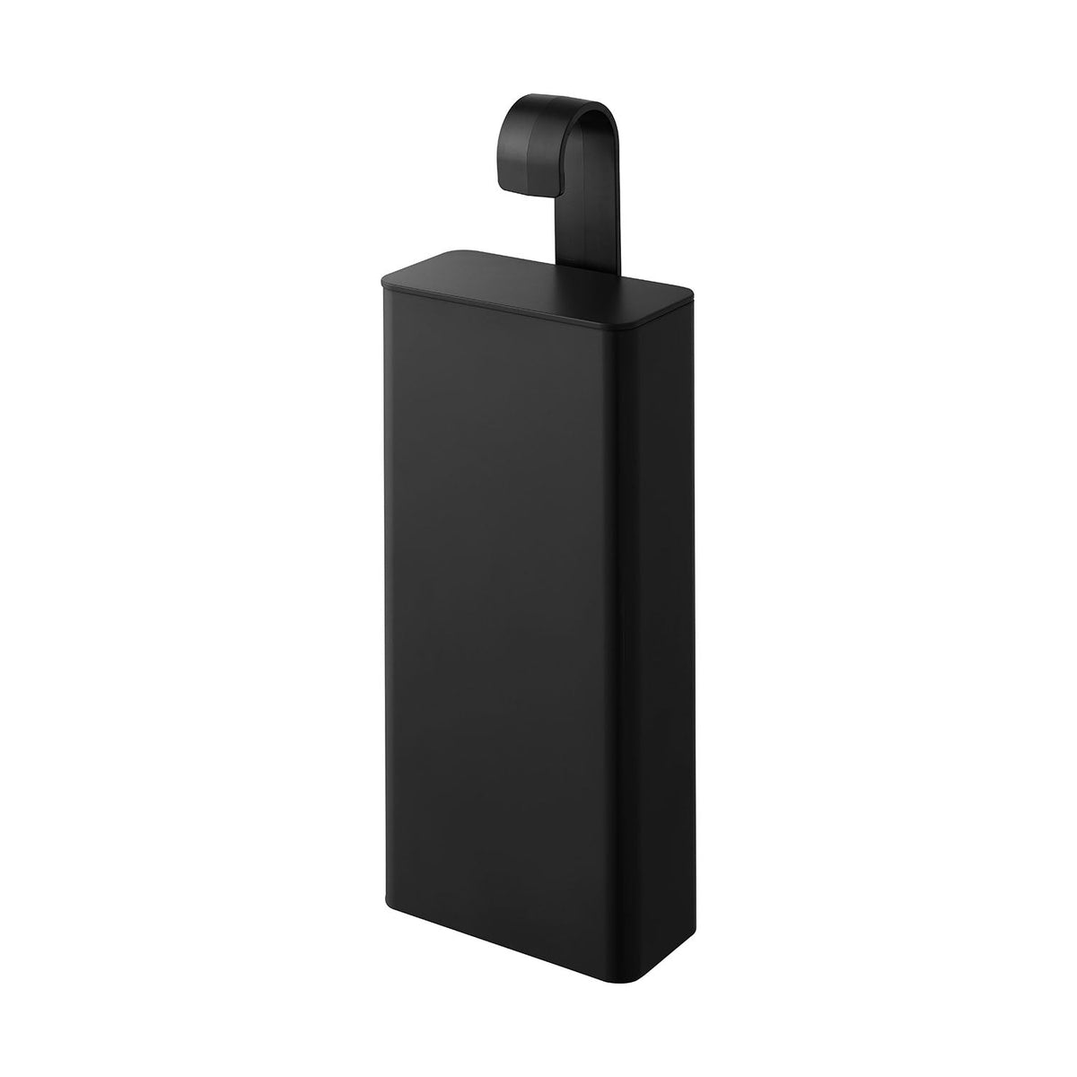 Yamazaki Tower Hook-On Refill Pouch Dispenser Holder L, Hook-On Holder that Hides a Refill Pouch With Its Pump Nozzle Out of the Bottom, Fits Pouches up to W10.5 x D5 x H19.7 cm, Size L, 11 x 6.7 x 31.3 cm and 260 g, White or Black