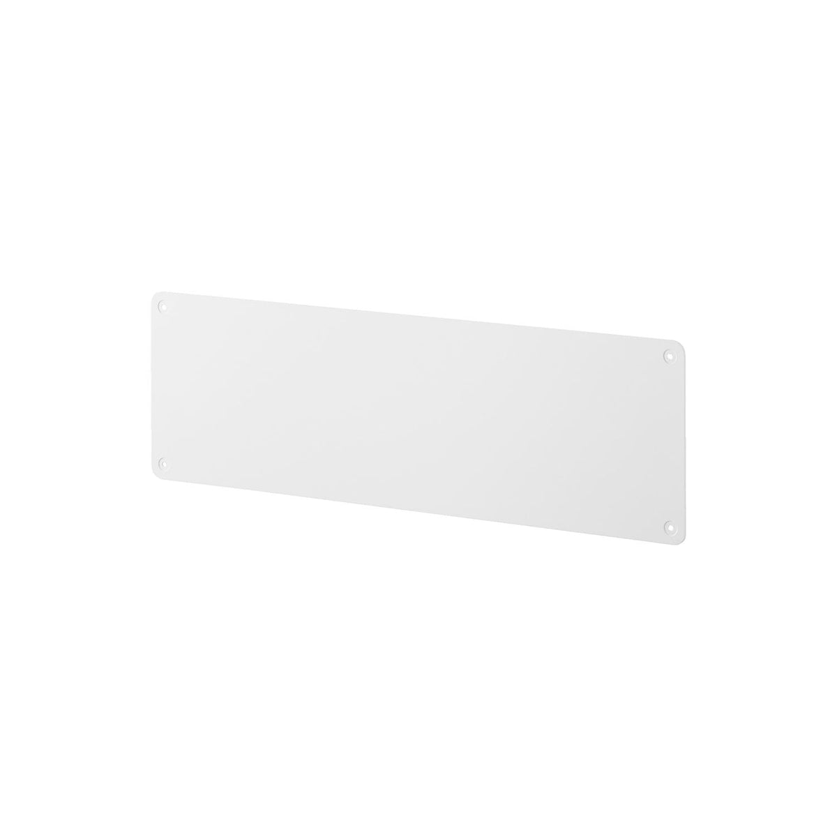 Yamazaki Tower Wall Steel Panel S for Plasterboard Walls, Slim 47 cm Steel Panel Fixed by Plasterboard Pins That Turns a Wall Into a Magnetic Key Spot, Mount Horizontally or Vertically, Holds 500 g, 47 x 0.7 x 15 cm and 710 g, White or Black