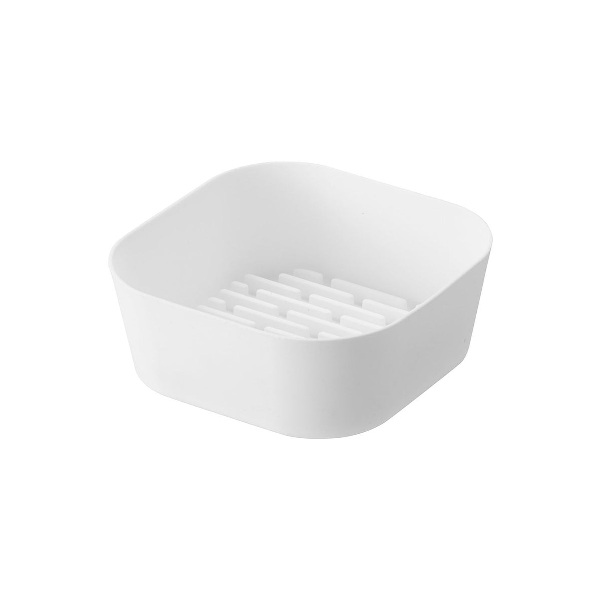 Yamazaki Tower Silicone Liner for a 16 cm Air Fryer Basket, Round Silicone Liner for a 16 cm Air Fryer Basket that Protects the Pot and Keeps Food Off the Bottom, Ridged Floor Drains Oil, Heat Resistant to 250 C, 16 x 16 x 6 cm and 180 g, White or Black