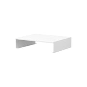 Yamazaki Tower Rack for Over a Bathroom Scale, Steel Bridge Shelf that Sits Over a Bathroom Scale and Holds 5 kg, 38.2 x 30 x 9.3 cm and 1900 g, White or Black