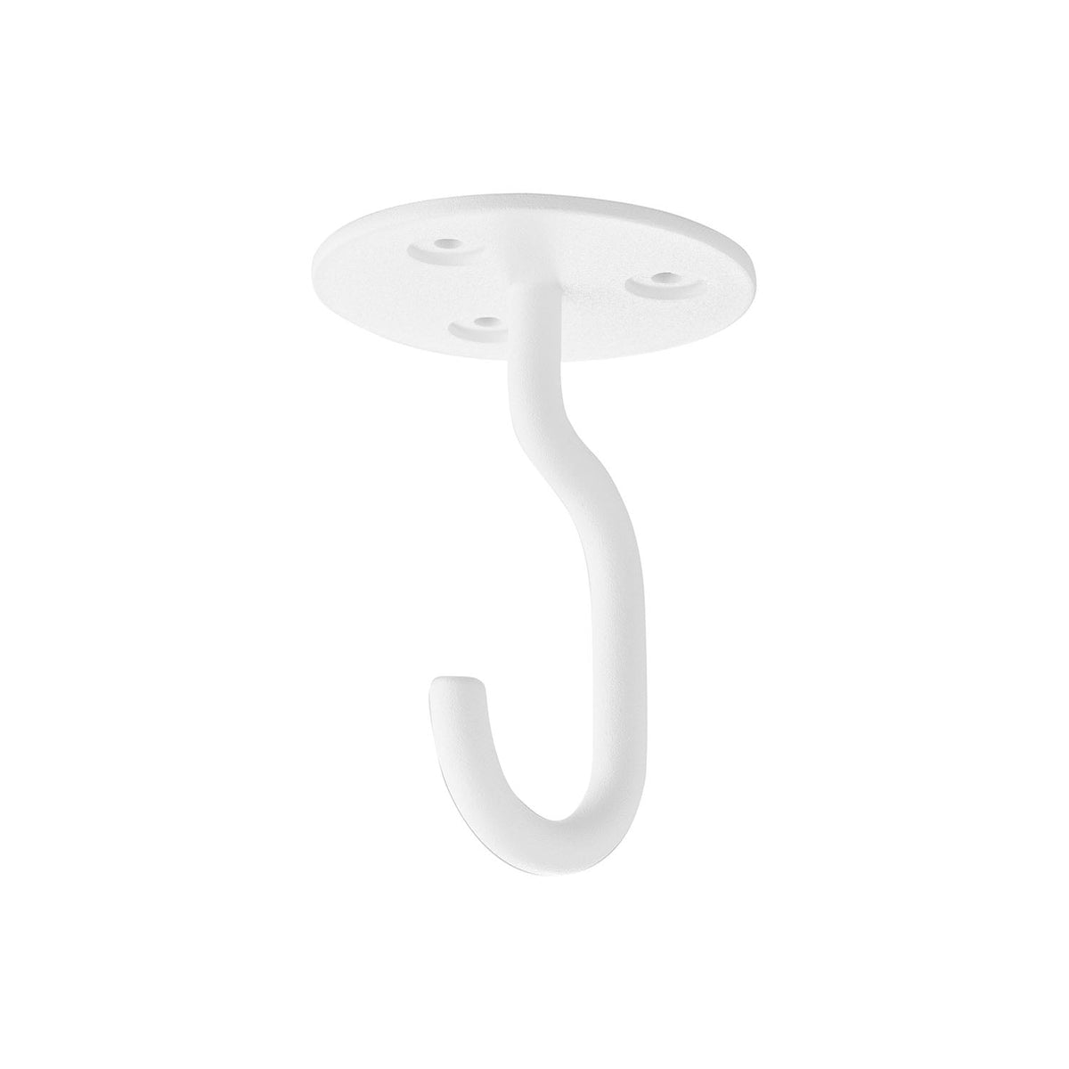 Yamazaki Tower Ceiling Planter Hook for Plasterboard, Ceiling Hook Fixed With Plasterboard Pins That Hangs a Foliage Plant From the Ceiling, Holds 3 kg, 6 x 6 x 8.2 cm and 90 g, White or Black