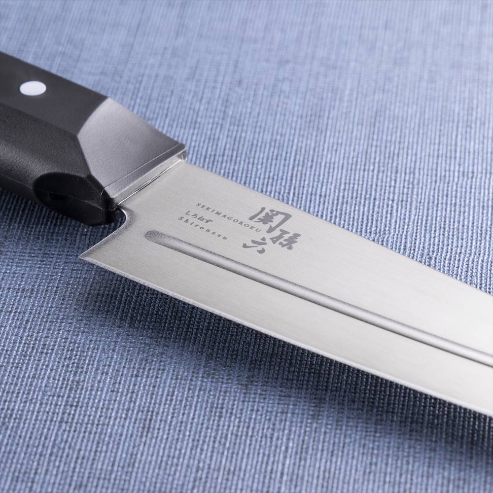 KAI Seki Magoroku Shironezu petty knife 120mm, Seki Magoroku Shironezu petty knife 120mm, 240 x 32 x 15 mm Overall, About 70 g, Made in Japan, 24 x 3.2 x 1.5 cm and 70 g, Standard
