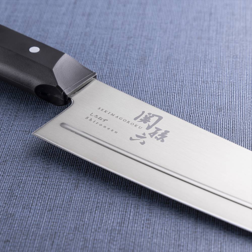 KAI Seki Magoroku Shironezu santoku knife 165mm, Seki Magoroku Shironezu santoku knife 165mm, 45 x 285 x 15 mm Overall, About 104 g, Made in Japan, 4.5 x 28.5 x 1.5 cm and 104 g, Standard