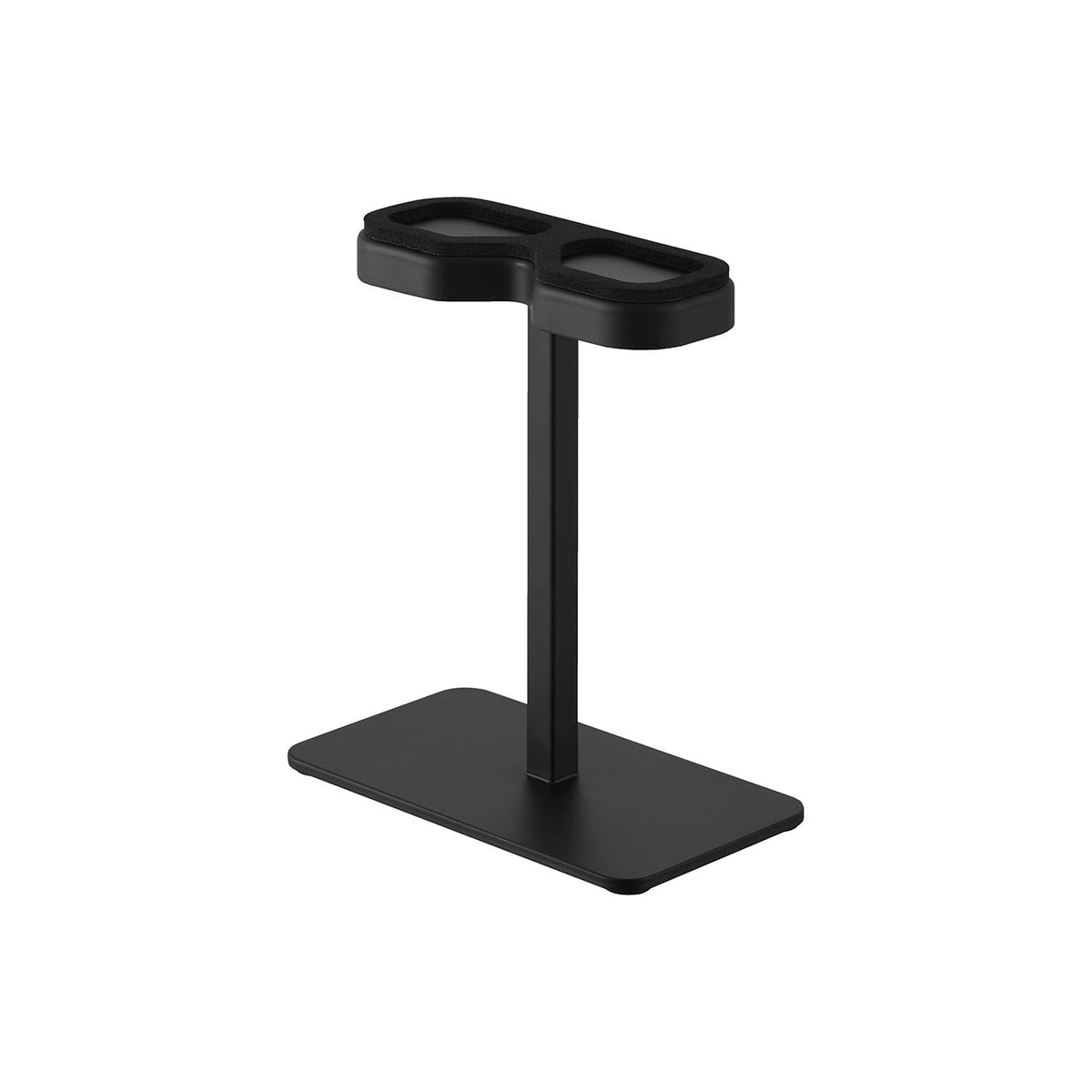 Yamazaki Smart Slim VR Goggles Stand for Smartphone VR, Slim Upright Stand for Smartphone VR Goggles with a Lens-Safe Cushion, 16 x 9 x 18.6 cm and 570 g, White or Black