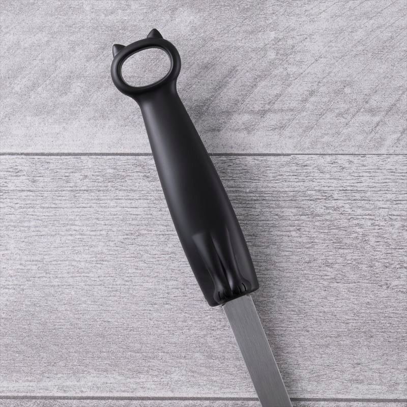 KAI Nyammy Cat Nylon Turner, Nyammy Cat Nylon Turner 305 x 77 x 35 mm, 57 g, Made in Japan, 30.5 x 7.7 x 3.5 cm and 57 g, Standard
