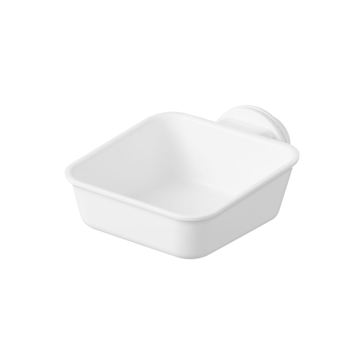 Yamazaki Nooks Pet Cage Food Bowl Nooks, 350 mL Food Bowl That Attaches to a Pet Cage and Sets to a Height That Suits Your Pet, Dishwasher and Microwave Safe, Holds 500 g, 12.3 x 16 x 6.2 cm and 120 g, White or Black