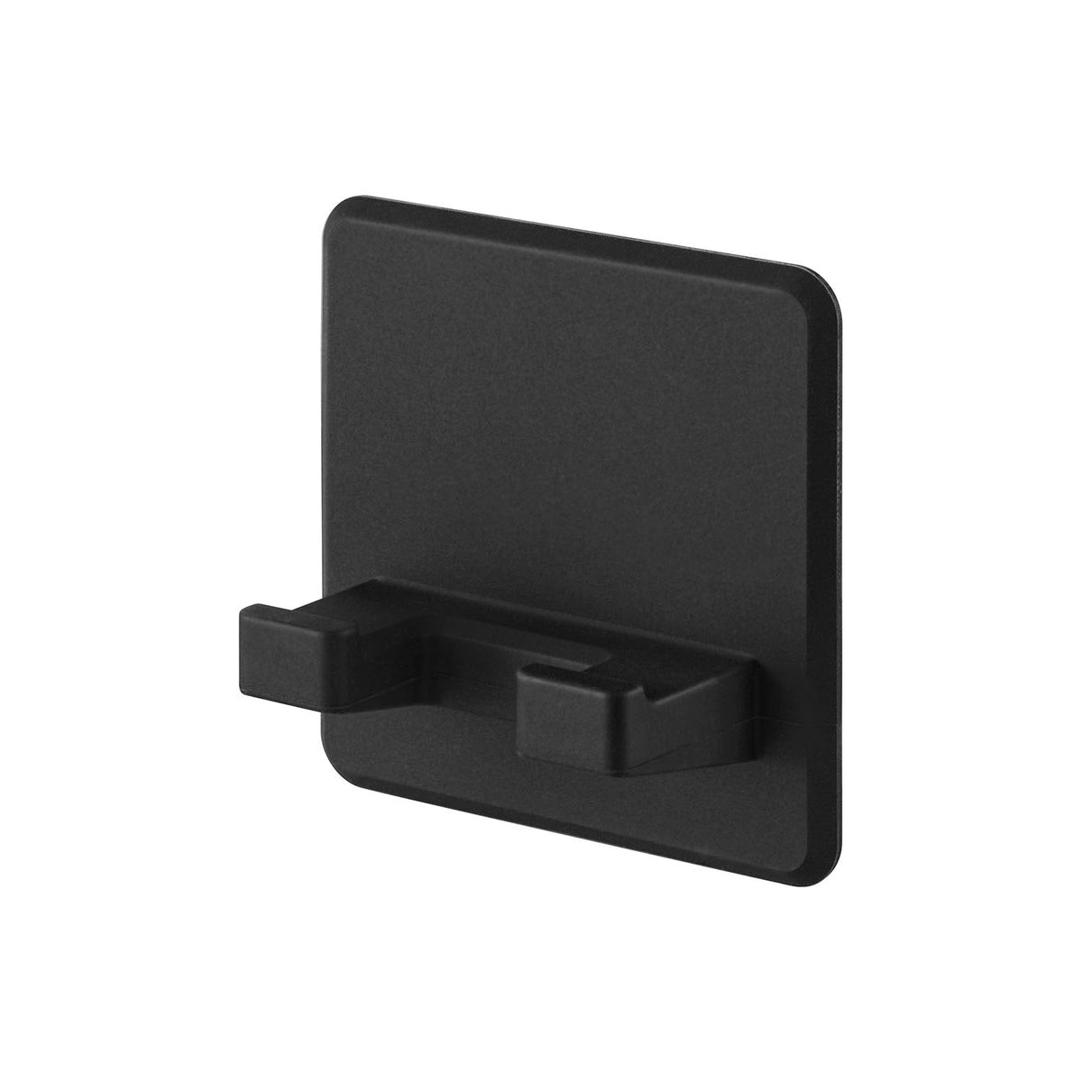 Yamazaki Tower Silicone Suction Shaver Holder, Silicone Suction Holder that Floats A shaver on a Glossy Wall so Water Drains Off, Peel It Off to Wash and Re-Stick, Heat Resistant to 250 C, 6 x 2.5 x 6 cm and 20 g, White or Black