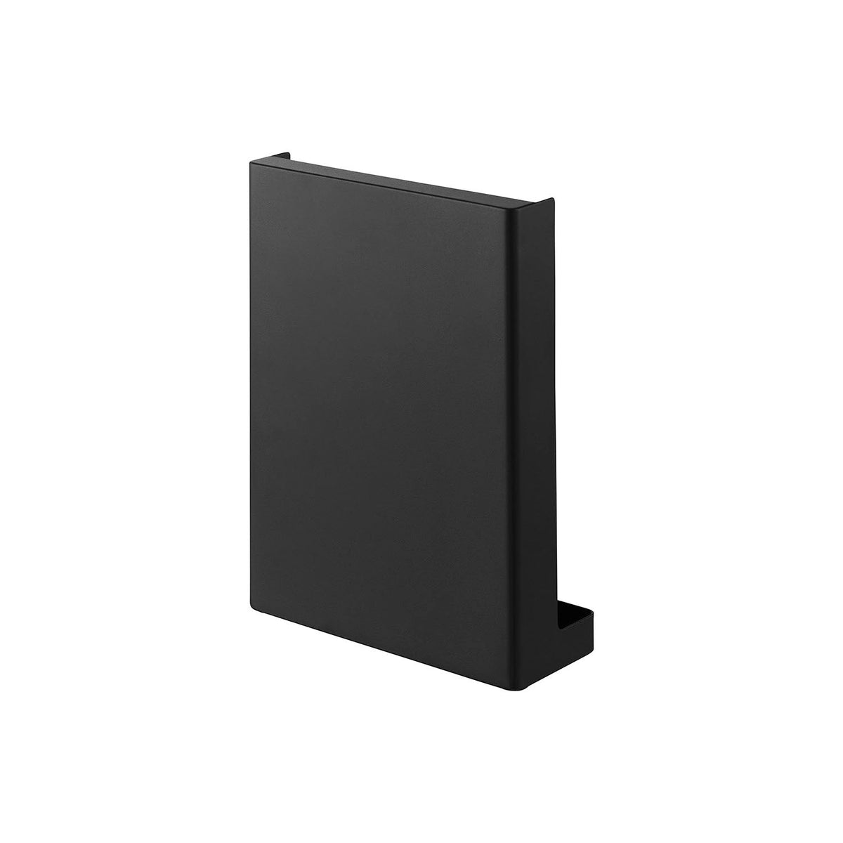 Yamazaki Tower Key Hook Stand with Cover, Two Tiers, Two-Tier Key Stand with Ten Movable Hooks that Flips Over to Hide the Keys, 18 x 7 x 24.6 cm and 770 g, White or Black