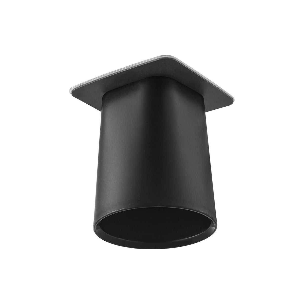 Yamazaki Tower Magnetic Mini Tumbler with Film Sheet, Mini Tumbler with a Base Magnet and a Film Sheet for Under a Basin Cabinet, 60 mL, Tumbler 5 x 5 x 5.5 cm; film sheet 5 x 0.3 x 5 cm and 30 g, White or Black