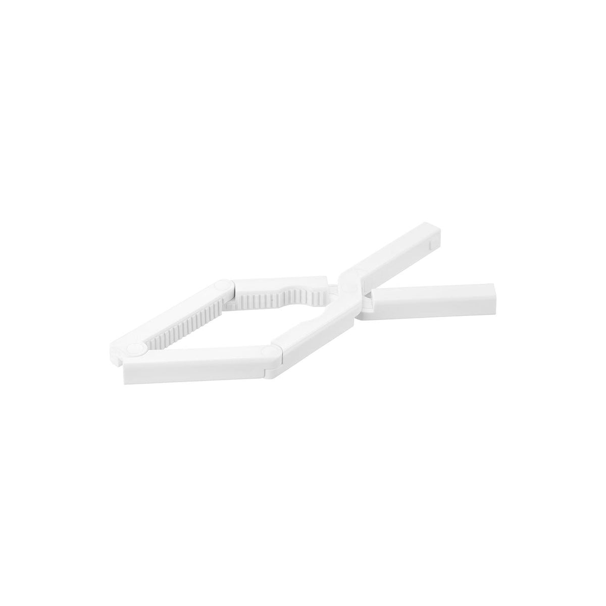 Yamazaki Tower Easy-Grip Magnetic Cap Opener, Long-Handled Cap Opener with Two Grip Sizes for Bottle and Jar Lids up to 7 cm Across, Sticks to a Steel Surface, 27.8 x 3.5 x 1.6 cm and 170 g, White or Black