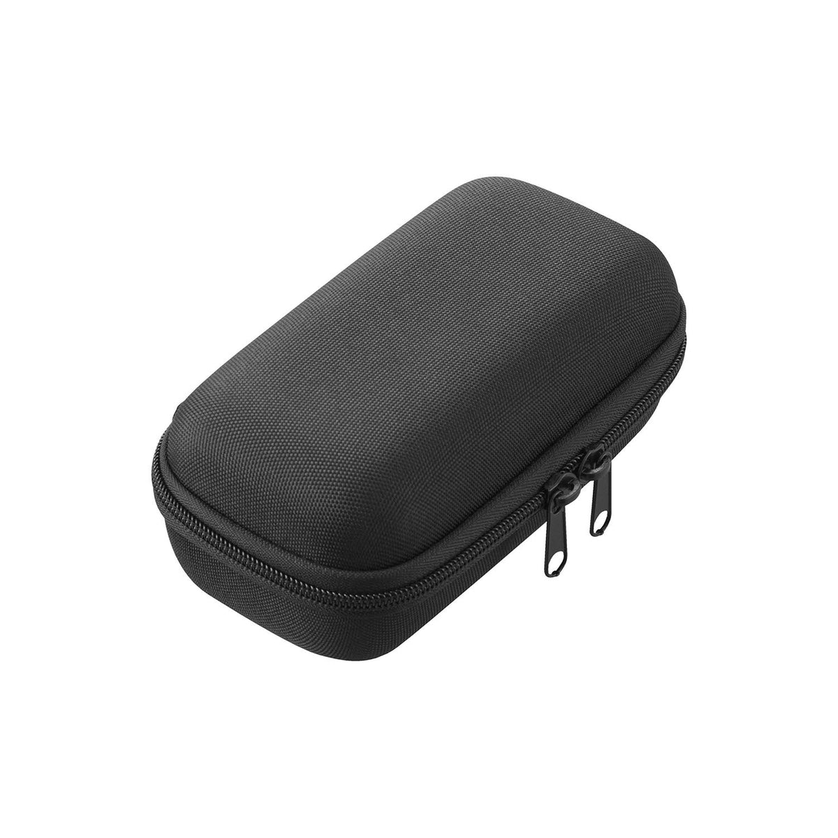 Yamazaki Tower Glasses and Contact Lens Case, Zip Case that Carries Glasses on One Side and Contact Lens Items in a Mesh Pocket, with a Soft Pouch and a Hook Ring, 18 x 10 x 7.8 cm and 120 g, Light Grey or Black