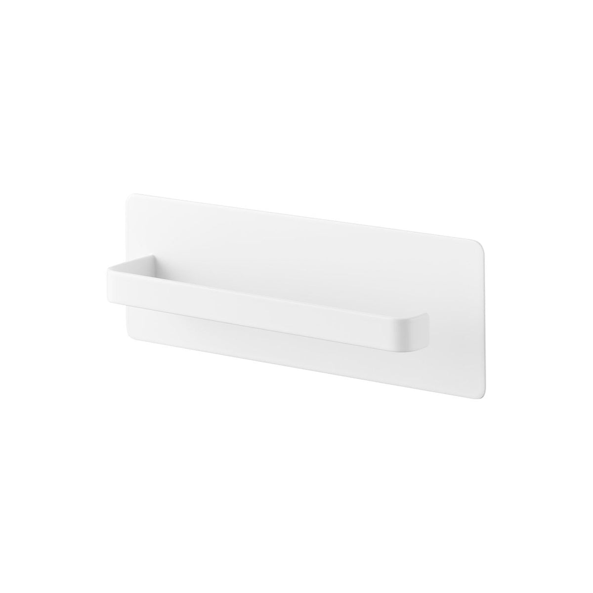 Yamazaki Tower Magnetic Hand Towel Hanger for Desk Wagons, Magnetic Bar With a Folded End That Sticks to a Steel Desk Wagon and Dries a Damp Hand Towel, Includes a Cable Holder, 20 x 4 x 7 cm and 245 g, White or Black