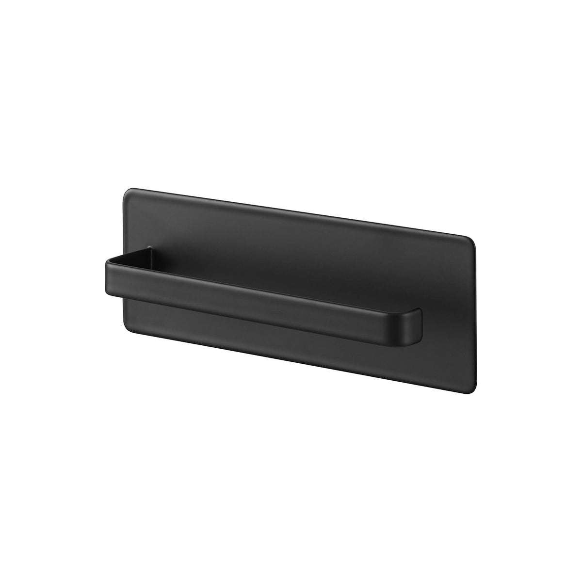 Yamazaki Tower Magnetic Hand Towel Hanger for Desk Wagons, Magnetic Bar With a Folded End That Sticks to a Steel Desk Wagon and Dries a Damp Hand Towel, Includes a Cable Holder, 20 x 4 x 7 cm and 245 g, White or Black