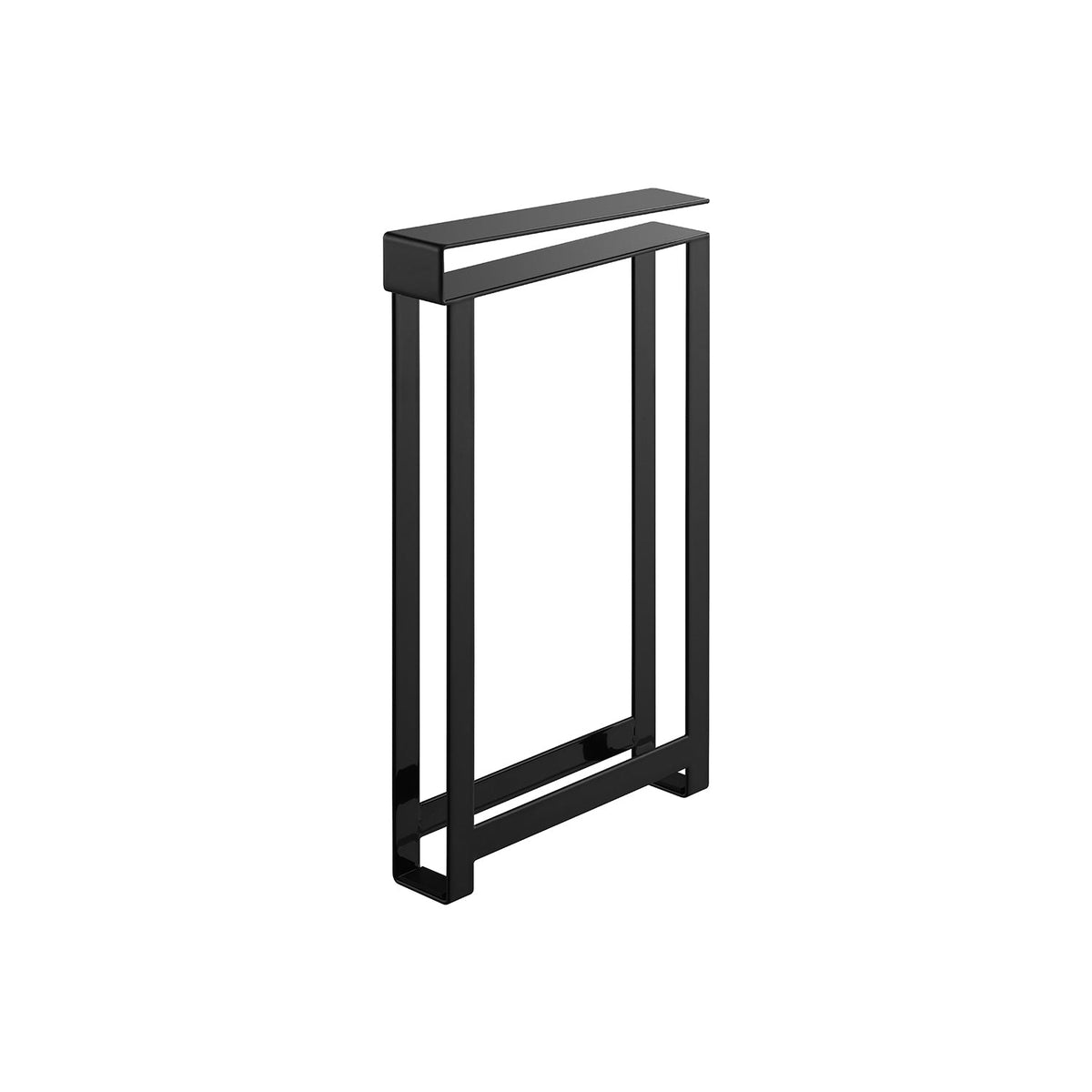 Yamazaki Tower Under-Cabinet Cutting Board Holder, Slim, Slim Steel Holder that Hangs Under a Wall Cabinet Shelf for a Cutting Board or Tray, Slot 3 cm Wide, 3.5 x 17 x 28.4 cm and 514 g, White or Black