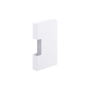 Yamazaki Tower Magnetic Slim Poly Bag Holder S, Slim Magnetic Holder for About 100 Poly Bags Up to 20 x 35 cm that Sticks to a Steel Surface, Used Upright or Sideways, 12.1 x 3.6 x 20.3 cm and 430 g, White or Black