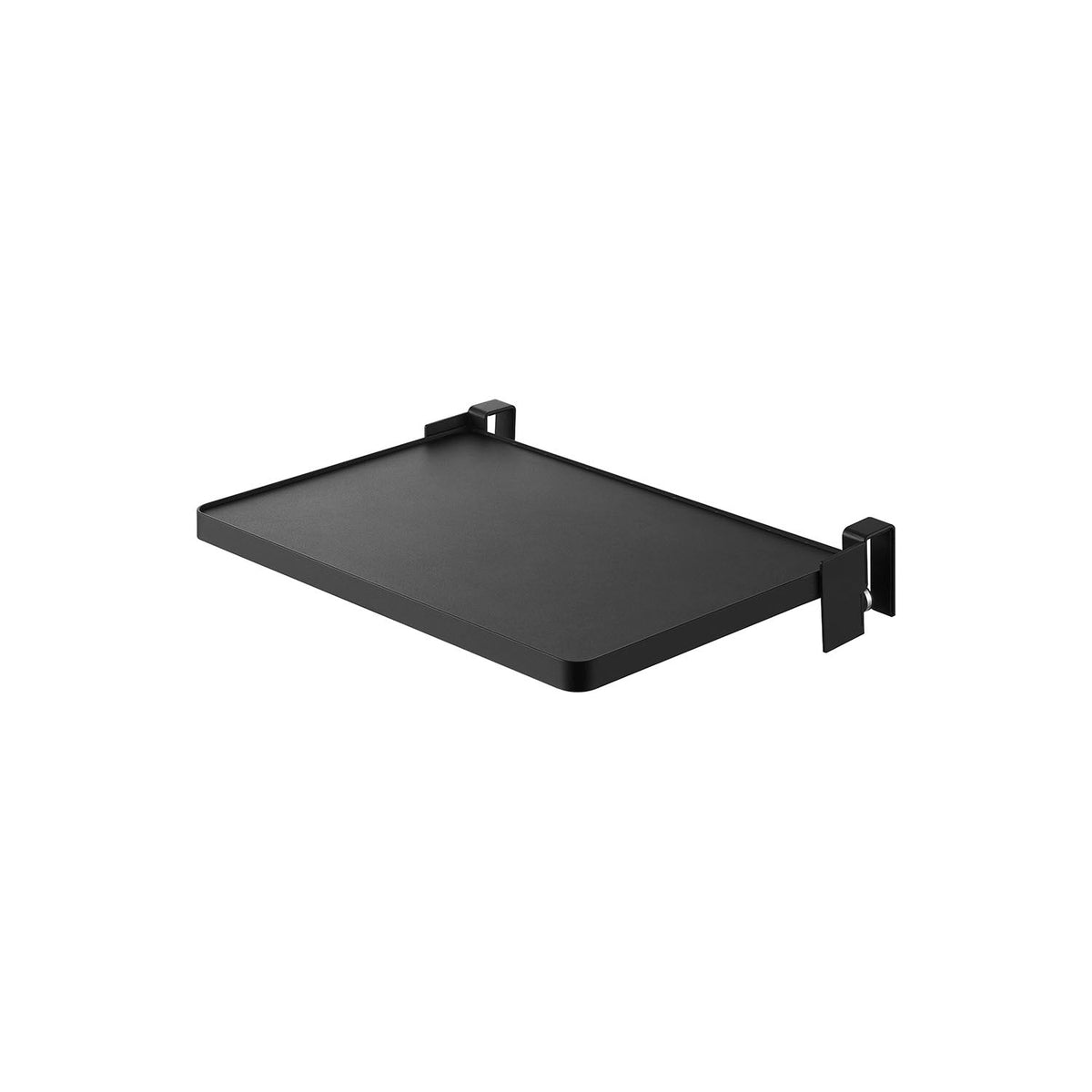 Yamazaki Tower Sink Door Folding Shelf, Hook-On Folding Shelf for Sink Cabinet Doors and Drawers, 38.3 x 27.7 x 7 cm in use; 38.3 x 7 x 25 cm folded and 1280 g, White or Black