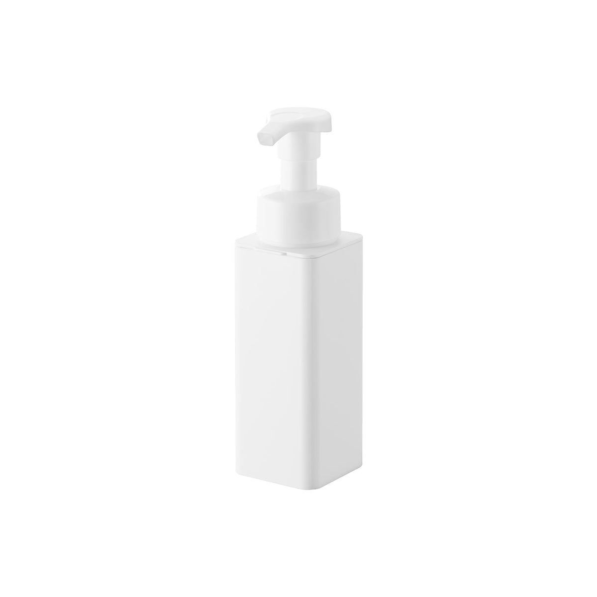 Yamazaki Tower Slim Foam Soap Dispenser for a Sink Basket, Slim 250 mL Foam Dispenser that Fits Inside a Sink Basket, Refillable with Foaming Soap, 5.5 x 6.5 x 20 cm and 145 g, White or Black