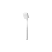 Yamazaki Tower Magnet Silicone Body and Facial Brush, Two-Sided Silicone Brush for Body and Face That Stores on a Magnet, 7 x 35.4 x 10.2 cm and 200 g, White or Black