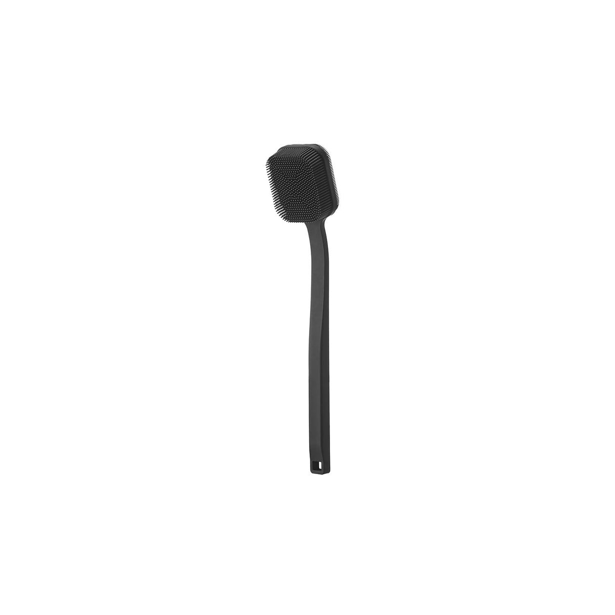 Yamazaki Tower Magnet Silicone Body and Facial Brush, Two-Sided Silicone Brush for Body and Face That Stores on a Magnet, 7 x 35.4 x 10.2 cm and 200 g, White or Black