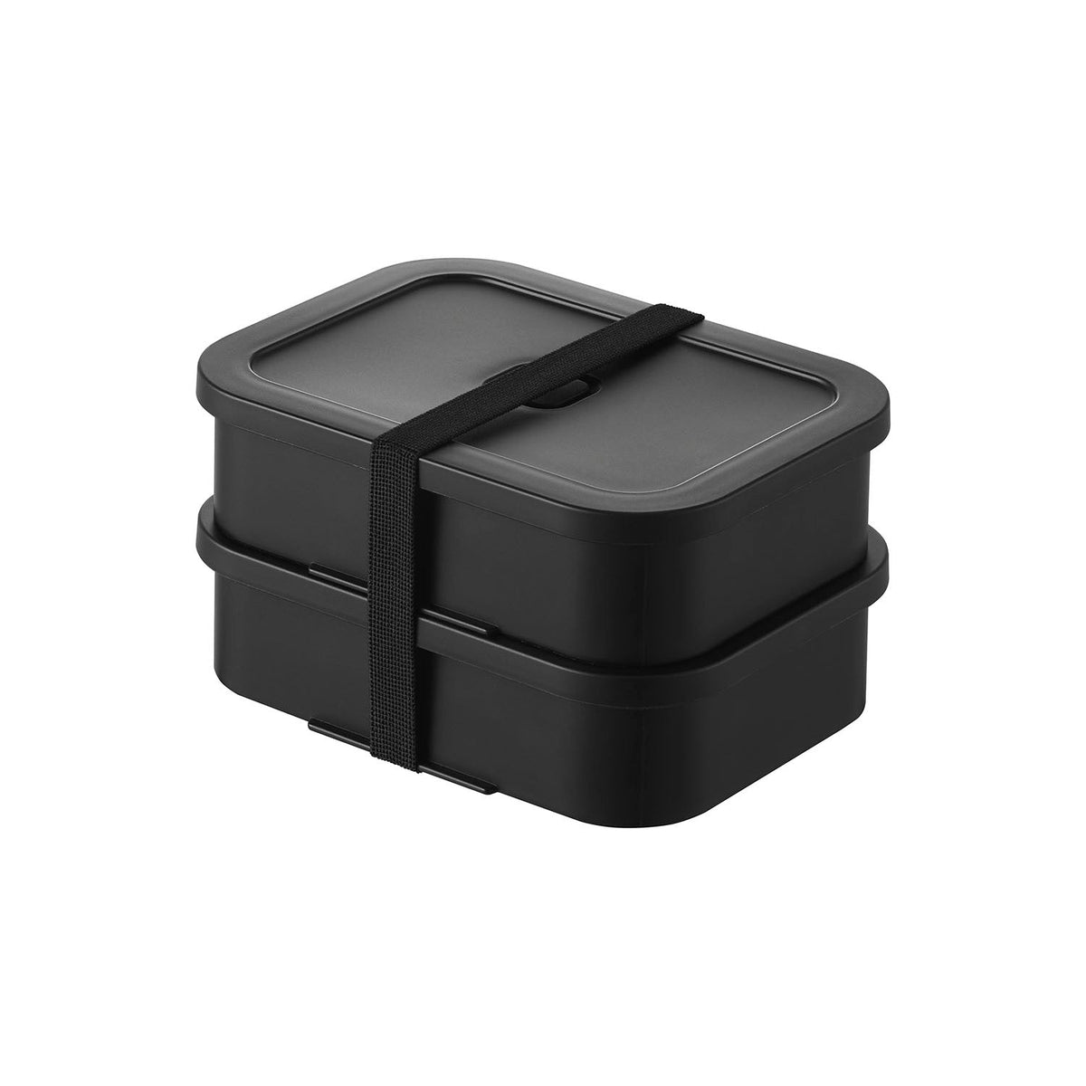 Yamazaki Tower Frozen Rice Container with Airtight Valve Side Dish Box, Large, Microwave Lunch Box That Reheats Frozen Rice Fluffy With a Draining Strainer, Valve Side Dish Box Stops Leaks, 16 x 12 x 8.7 cm (stacked) and 140 g, White or Black