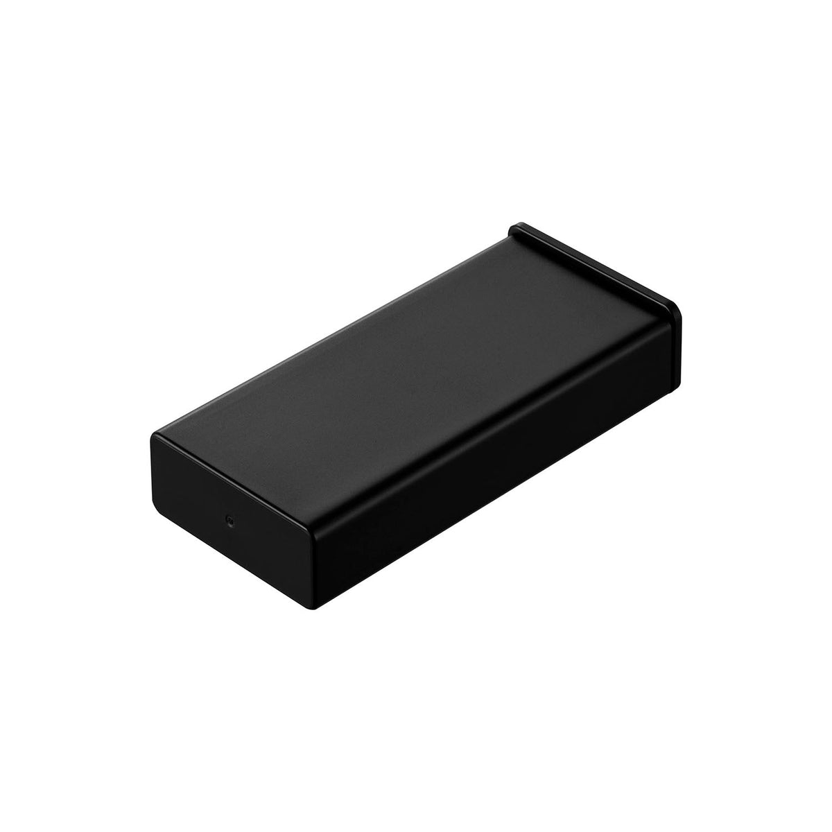 Yamazaki Tower Airtight Slim Pill Case, Slim Sliding-Lid Airtight Pill Case that Holds Tablet Strips, Plasters and Small Items, with a Silicone Seal, 11 x 4.9 x 2.2 cm and 55 g, White or Black