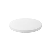 Yamazaki Tower Thin Round Dolly S, Thin 26 cm Round Caster Platform for Plant Pots and Fans, Holds 30 kg, 26 x 26 x 3.2 cm and 250 g, White or Black