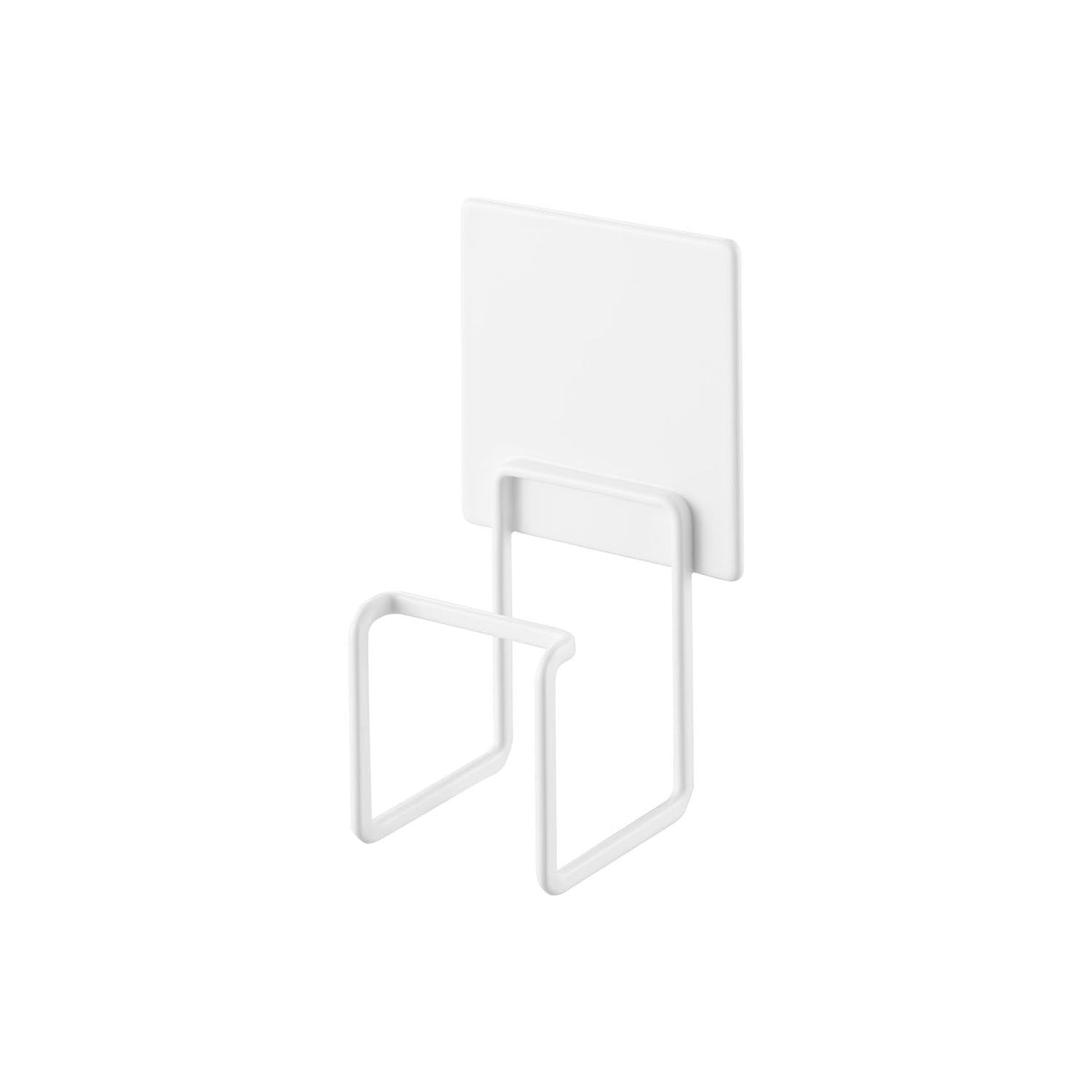 Yamazaki Tower Magnetic Washing Machine Hose Hook, Magnetic Hook that Lifts a Washing Machine Drain Hose off the Floor, for Hoses up to 4 cm Across, 8 x 6.5 x 14.5 cm and 155 g, White or Black