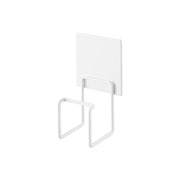 Yamazaki Tower Magnetic Washing Machine Hose Hook, Magnetic Hook that Lifts a Washing Machine Drain Hose off the Floor, for Hoses up to 4 cm Across, 8 x 6.5 x 14.5 cm and 155 g, White or Black