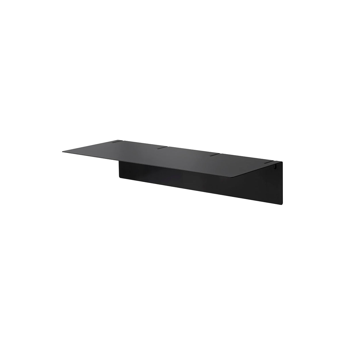 Yamazaki Tower Wall-Mounted Shelf for Above a Washing Machine, Wall Shelf for Above a Washing Machine with Pin Fixing for Towels and Detergent, 50 x 22.7 x 10.9 cm and 2000 g, White or Black