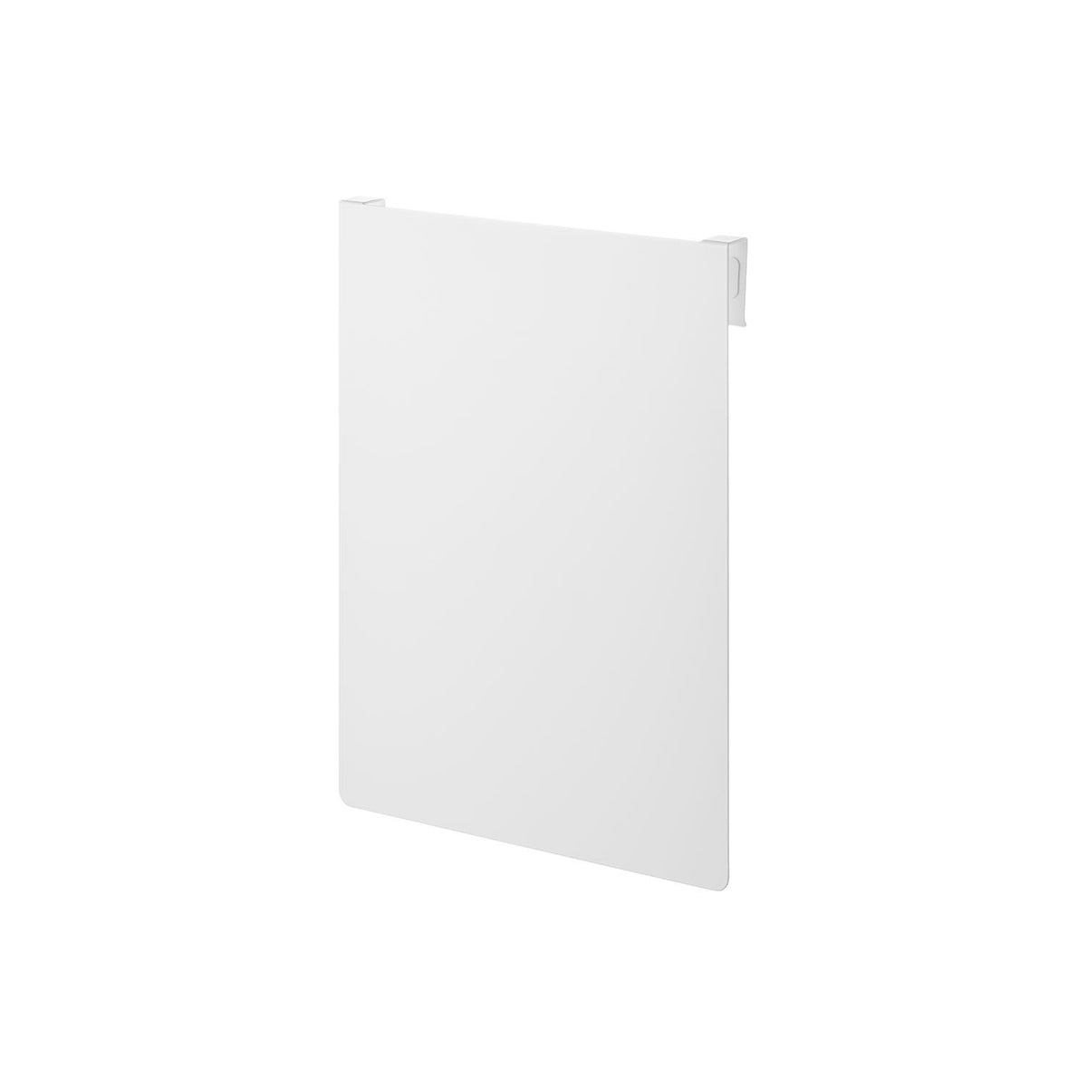 Yamazaki Tower Sink Door Steel Panel, Steel Panel That Hooks on a Sink Cabinet Door for Magnet Holders and Tools, 30 x 2.6 x 40 cm and 1130 g, White or Black