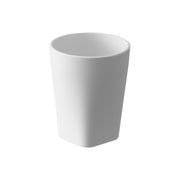 Yamazaki Tower Tumbler, 200 mL Tough BPA-Free Copolyester Tumbler in Four Colours, Hard to Break and Heat Safe to 120 C, Dishwasher Safe, 7 x 7 x 9.4 cm and 60 g, White or Black or Clear or Clear Black