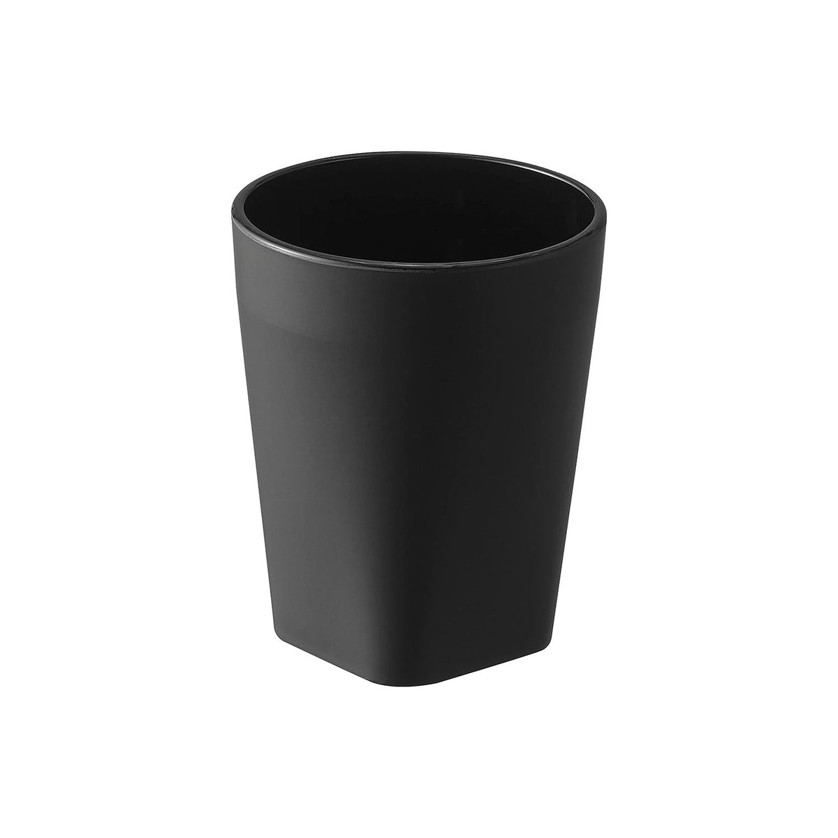 Yamazaki Tower Tumbler, 200 mL Tough BPA-Free Copolyester Tumbler in Four Colours, Hard to Break and Heat Safe to 120 C, Dishwasher Safe, 7 x 7 x 9.4 cm and 60 g, White or Black or Clear or Clear Black