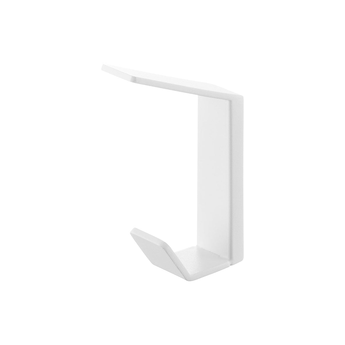 Yamazaki Tower Wall-Mounted Double Hook Set of 3, Three Slim Wall Hooks with Two Levels Each, with Pins and Screws, 2.5 x 6.7 x 10.5 cm each and 300 g, White or Black