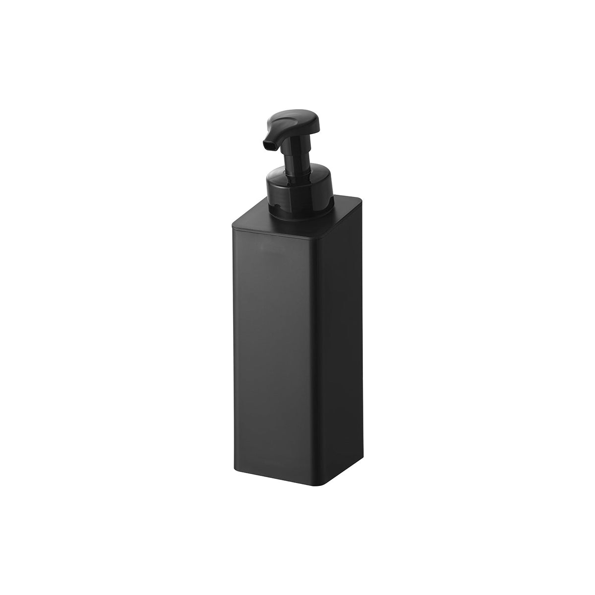 Yamazaki Tower Magnetic Foam Dispenser 500 mL, Wall-Mounted Magnetic Foam Dispenser, 500 mL, Takes Foam Refill Packs up to 400 mL, Plenty of Foam in One Push, 7 x 7.5 x 25 cm and 310 g, White or Black
