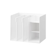 Yamazaki Tower Medicine Storage Rack, Open Divided Rack for Medicines and Small Boxes, 19.5 x 14.4 x 16.2 cm and 485 g, White or Black