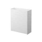 Yamazaki Tower Slim Square Steel Trash Can 10 L, Plain Slim Square Steel Trash Can with a 10 L Capacity, 28 x 12 x 33.2 cm and 1675 g, White or Black