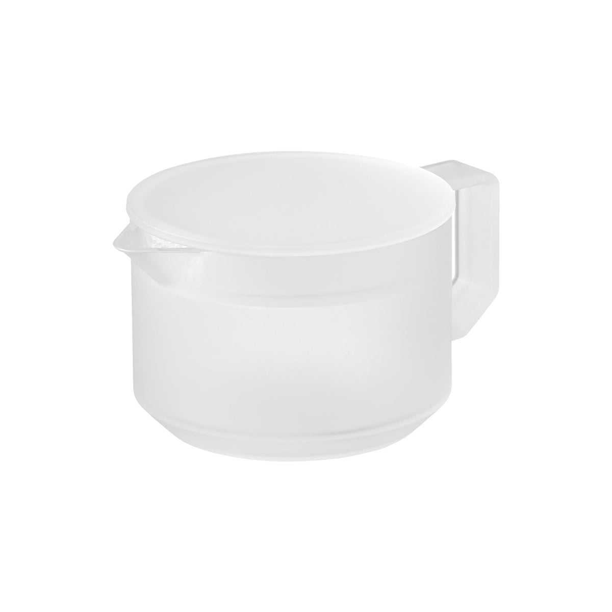 Yamazaki Tower Shatter-Resistant Teapot 300 mL, Tough Copolyester Teapot, 300 mL, with a Lid Strainer, Dishwasher and Microwave Safe, 10 x 13.9 x 7.1 cm and 135 g, White or Black