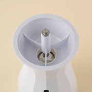KAI The Coffee Mill, Snow White, The Coffee Mill, Snow White 105 x 173 x 230 mm, 400 g, Made in Japan, 10.5 x 17.3 x 23 cm and 400 g, white