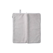 Yamazaki Tower Swimsuit Changing Sheet That Folds into a Pouch, Square Sheet That Soaks Drips From a Swimsuit Change and Folds Into a Pouch for the Wet Suit, 45.5 x 46 cm; 22.5 x 22.5 cm folded and 100 g, Light Gray or Black