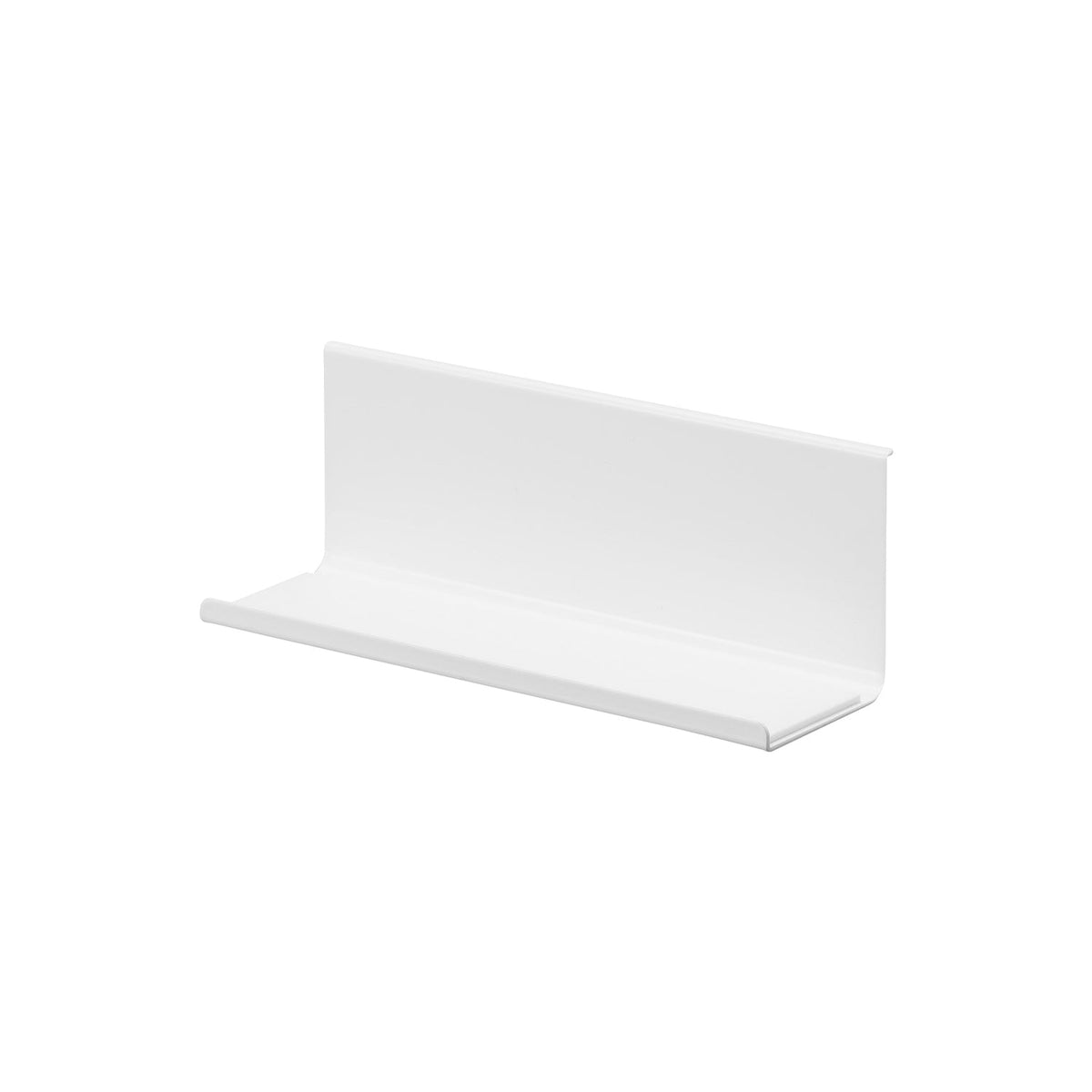 Yamazaki Tower Magnetic Tablet Stand, Magnetic Shelf Stand that Sticks to a Steel Kitchen Panel and Holds a Tablet for Recipes or Videos in the Bath, 14 x 4.5 x 5 cm and 400 g, White or Black