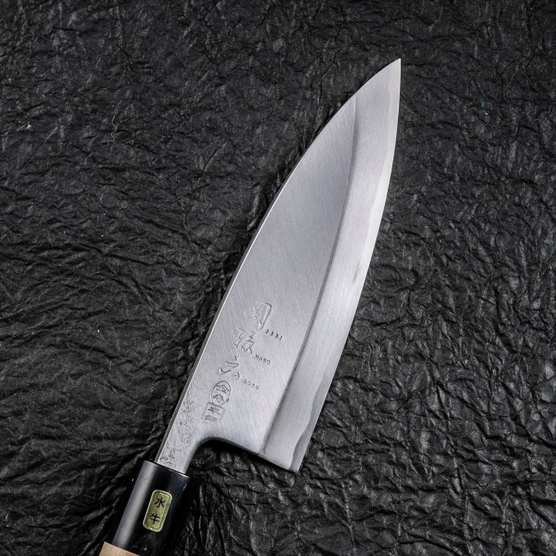 KAI Seki Magoroku Kinju Honko Japanese-style knife deba knife 150mm, Seki Magoroku Kinju Honko Japanese-style knife deba knife 150mm, 53 x 292 x 23 mm Overall, About 248 g, Made in Japan, 5.3 x 29.2 x 2.3 cm and 248 g, Standard