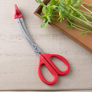 KAI Kitchen Scissors with Tongs, Kitchen Scissors with Tongs 196 x 70 x 18 mm, 45 g, Made in Japan, 19.6 x 7 x 1.8 cm and 45 g, Standard