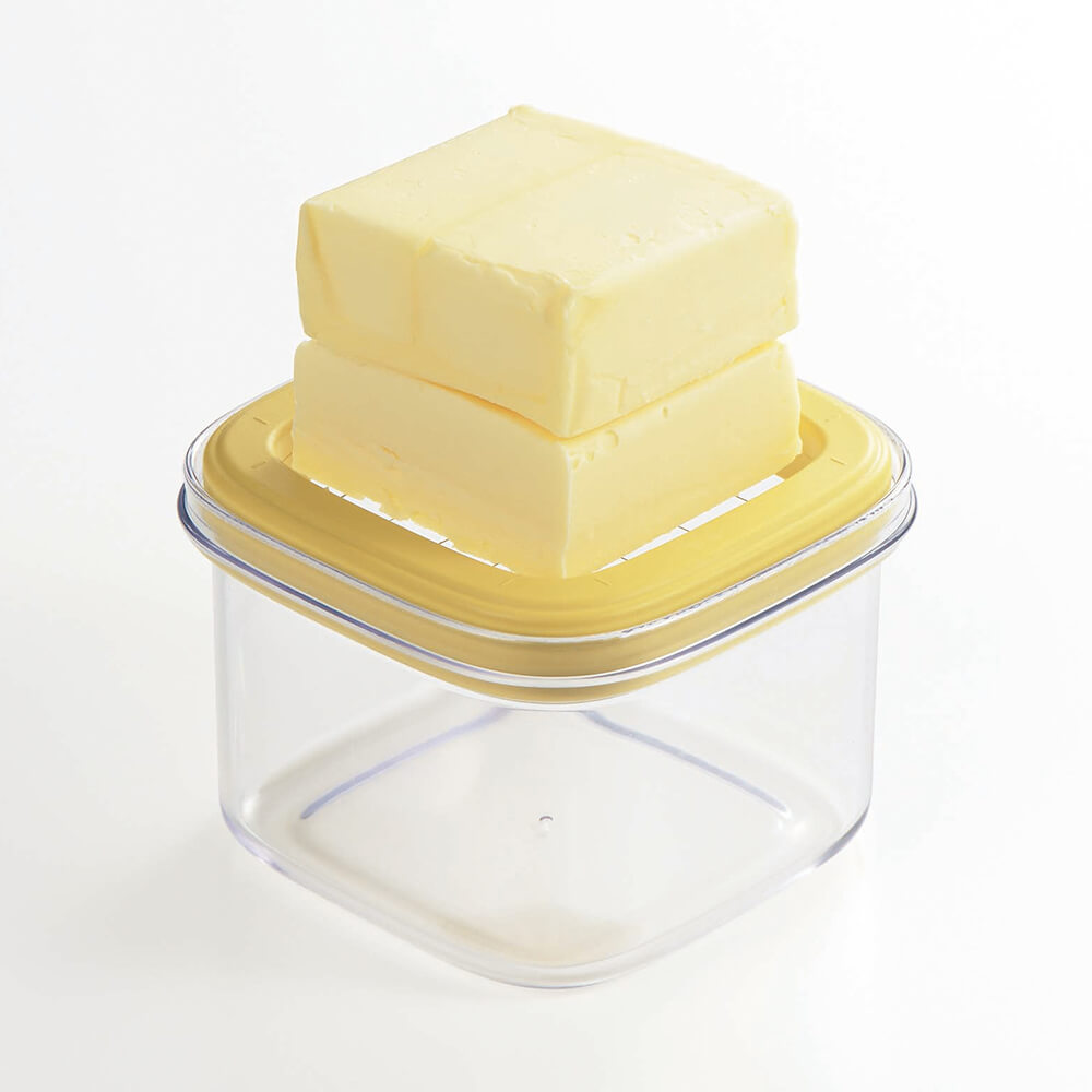 KAI Case for Cutting Cold Hard Butter, Case for Cutting Cold Hard Butter 115 x 115 x 82 mm, 186 g, Made in Japan, 11.5 x 11.5 x 8.2 cm and 186 g, Standard
