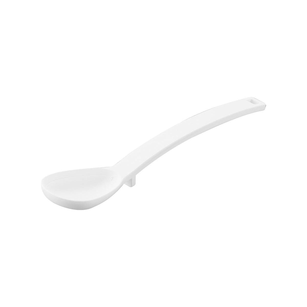Yamazaki Tower Silicone Measuring Spoon Ladle, 15 mL, Silicone Spoon that Measures 15 mL, Cooks and Eats, Heat Resistant to 220 C and Dishwasher Safe, 4 x 2.4 x 20 cm and 25 g, White or Black