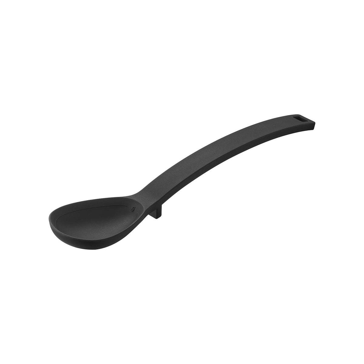 Yamazaki Tower Silicone Measuring Spoon Ladle, 15 mL, Silicone Spoon that Measures 15 mL, Cooks and Eats, Heat Resistant to 220 C and Dishwasher Safe, 4 x 2.4 x 20 cm and 25 g, White or Black